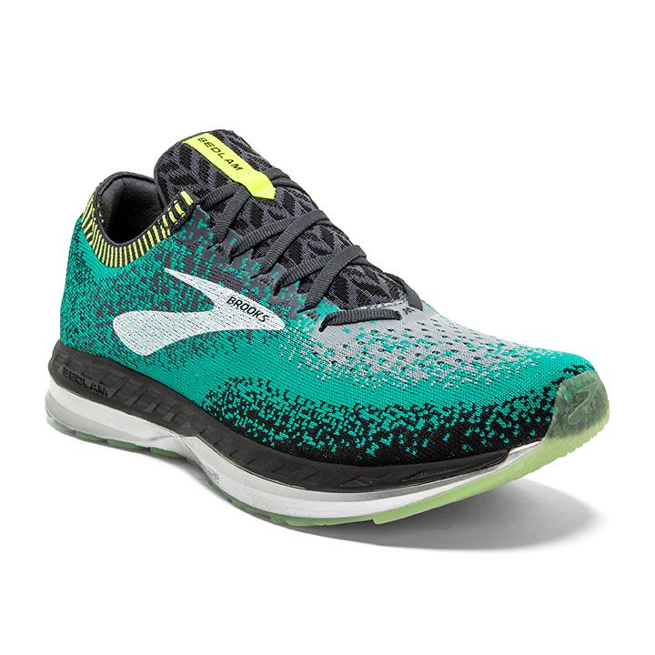 brooks shoes green