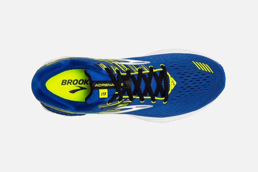 brooks shoes mens blue