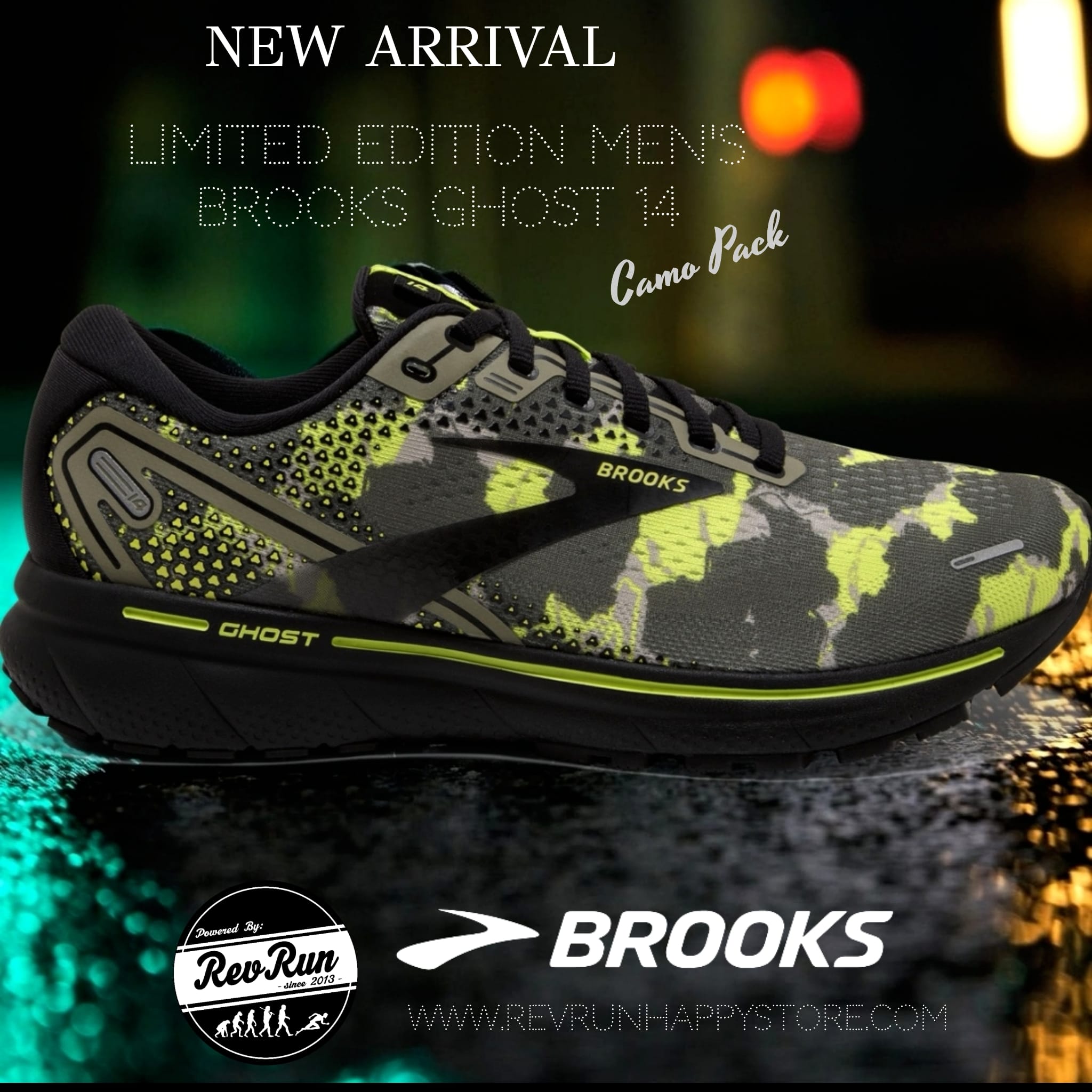 brooks camo ghost 14