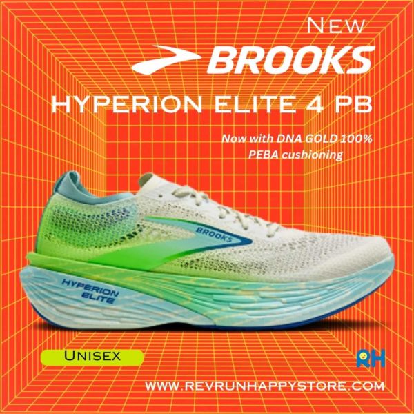 BROOKS HYPERION ELITE 4 PB (Unisex) [Bluewash/Green Gecko]