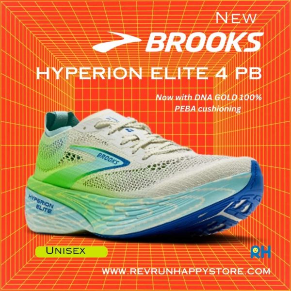 BROOKS HYPERION ELITE 4 PB (Unisex) [Bluewash/Green Gecko] - Image 2