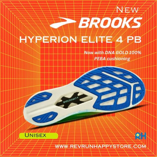 BROOKS HYPERION ELITE 4 PB (Unisex) [Bluewash/Green Gecko] - Image 6