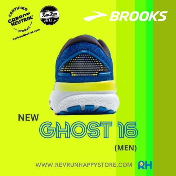 BROOKS GHOST 16 MEN [Electric Blue/Lemon] - Image 3