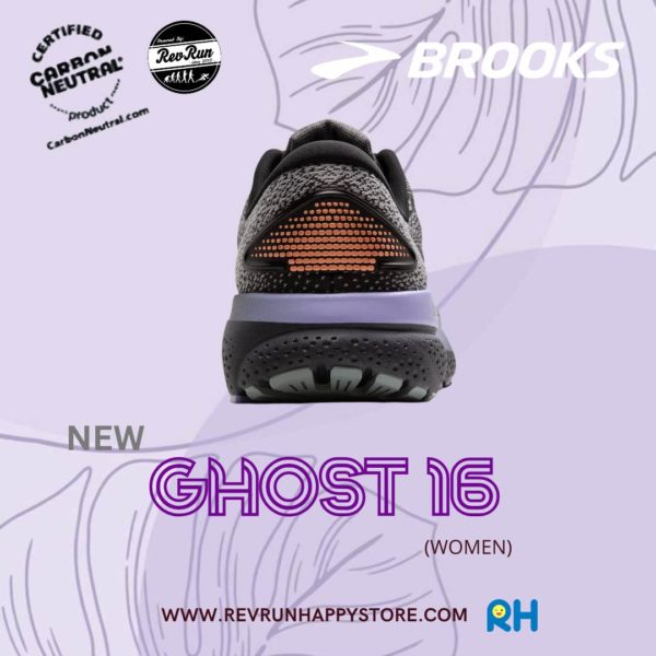 BROOKS GHOST 16 WOMEN [Black/Ebony/Lavender] - Image 4