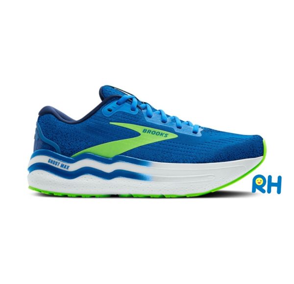 BROOKS GHOST MAX 2 (MEN) [Blue/Green Gecko] - Image 3