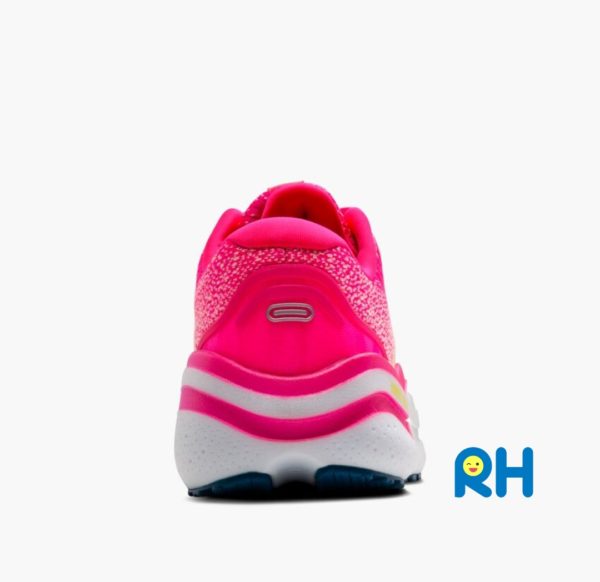 BROOKS GHOST MAX 2 (WOMEN) [Pink/Lemon Tonic] - Image 4