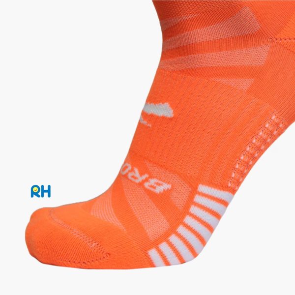 BROOKS Socks Ghost Lite Crew [Fluoro Flash] - Image 3