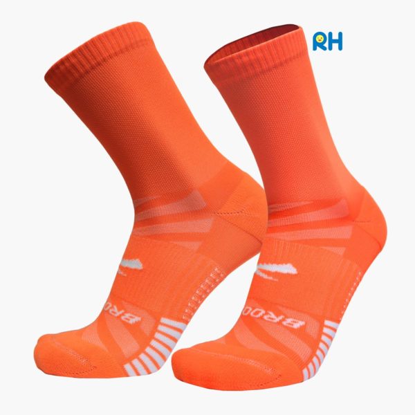 BROOKS Socks Ghost Lite Crew [Fluoro Flash]