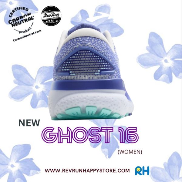 BROOKS GHOST 16 WOMEN [White/Blue] - Image 4