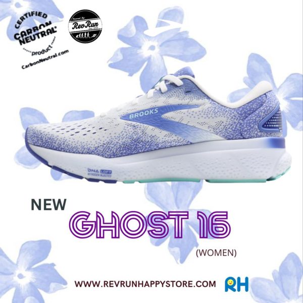 BROOKS GHOST 16 WOMEN [White/Blue] - Image 2