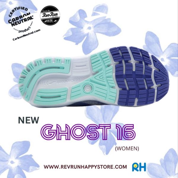 BROOKS GHOST 16 WOMEN [White/Blue] - Image 5