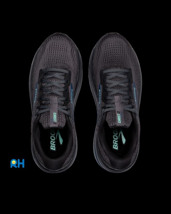 BROOKS GHOST MAX 2 (MEN) [2E Wide][Black/Ebony/Blue Sapphire] - Image 4
