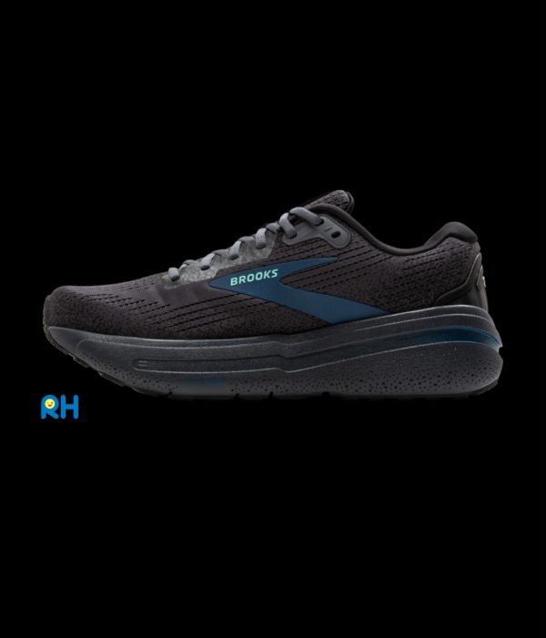 BROOKS GHOST MAX 2 (MEN) [2E Wide][Black/Ebony/Blue Sapphire] - Image 6