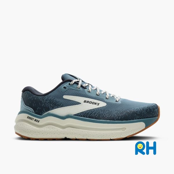 BROOKS GHOST MAX 2 (WOMEN) [Dark Green/Coconut] - Image 2