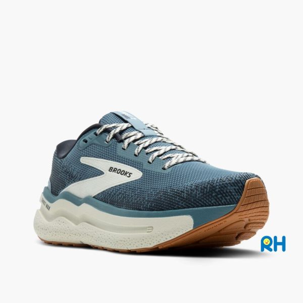 BROOKS GHOST MAX 2 (WOMEN) [Dark Green/Coconut] - Image 3