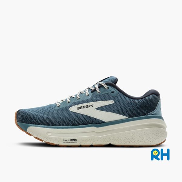 BROOKS GHOST MAX 2 (WOMEN) [Dark Green/Coconut] - Image 5