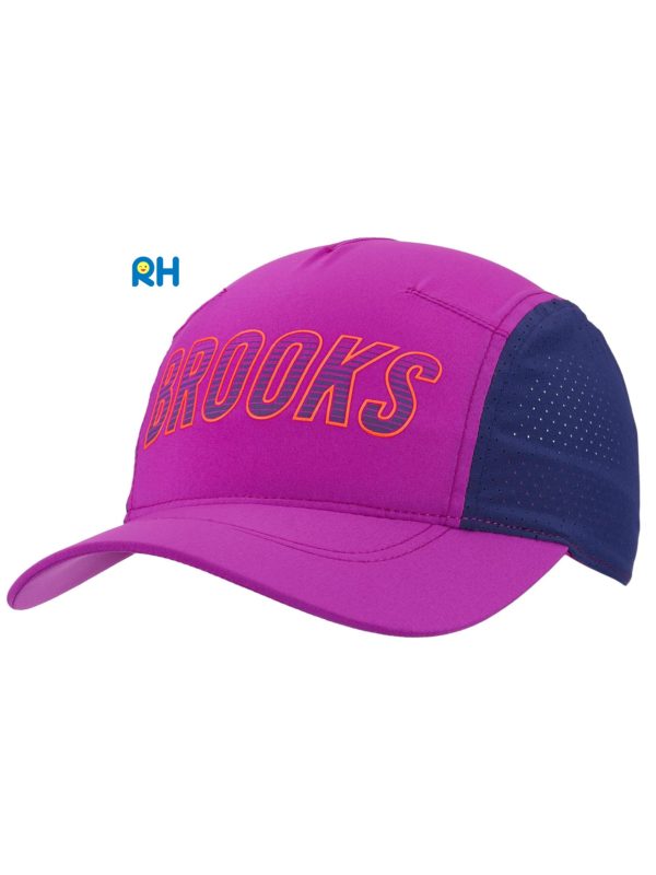 BROOKS JOURNEY HAT (CAP) [UNISEX] : Magenta/Midnight/BrooksLogo