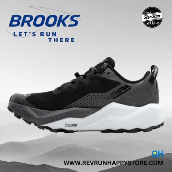 BROOKS CALDERA 8 (WOMEN) [Black/Grey] - Image 5