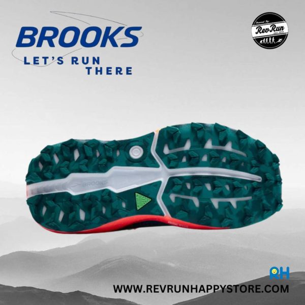 BROOKS CALDERA 8 (WOMEN) [Orange/Yellow/White] - Image 7