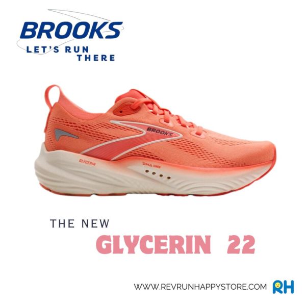 BROOKS GLYCERIN 22 (WOMEN) [Hot Coral] - Image 3