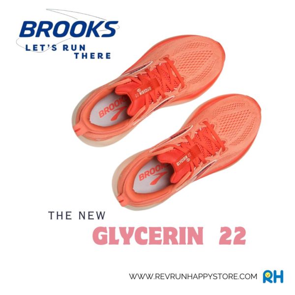 BROOKS GLYCERIN 22 (WOMEN) [Hot Coral] - Image 4