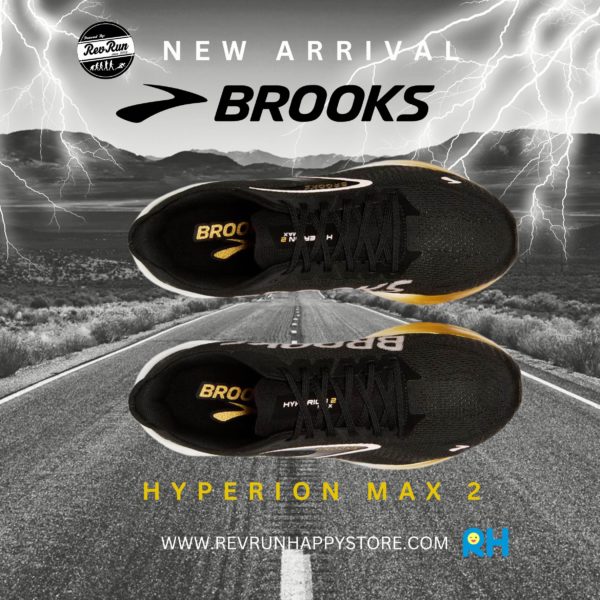 BROOKS HYPERION MAX 2 (Men) [Black/Gold] - Image 5