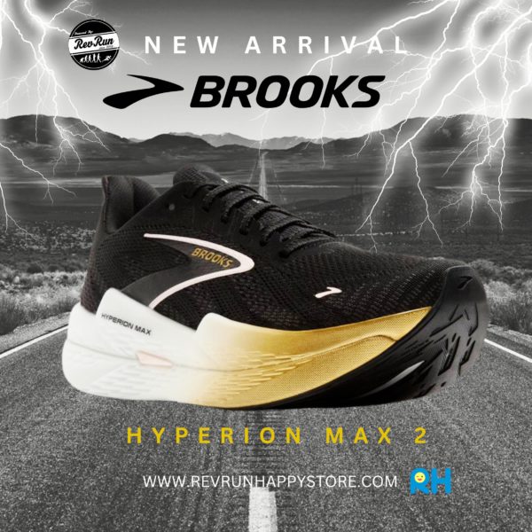 BROOKS HYPERION MAX 2 (Men) [Black/Gold] - Image 3