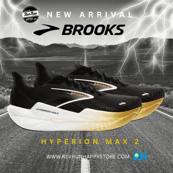 BROOKS HYPERION MAX 2 (Men) [Black/Gold] - Image 6