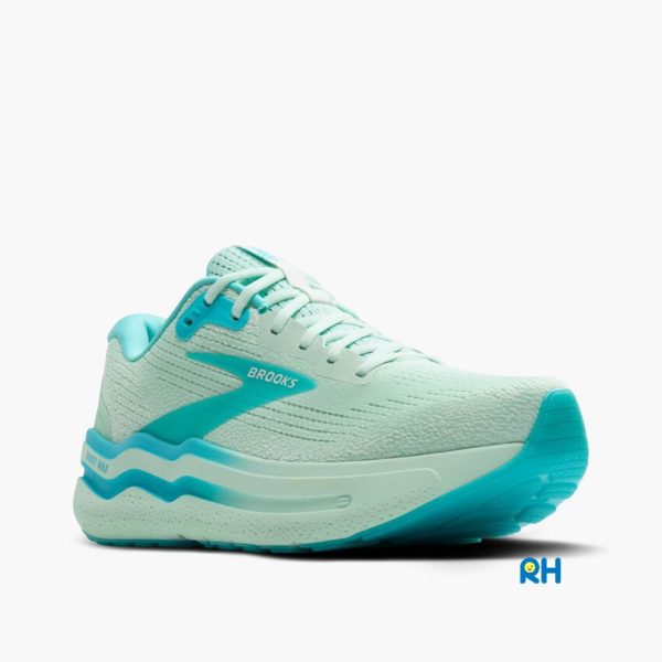 LIMITED EDITION (HYPERGLOW COLLECTION) : BROOKS GHOST MAX 2 (MEN)[Honeydew/Green/Glow] - Image 4