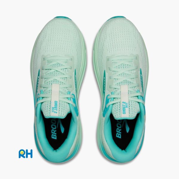 LIMITED EDITION (HYPERGLOW COLLECTION) : BROOKS GHOST MAX 2 (MEN)[Honeydew/Green/Glow] - Image 5