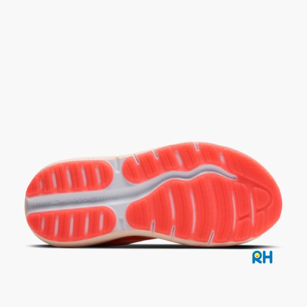 LIMITED EDITION (HYPERGLOW COLLECTION) : BROOKS GHOST MAX 2 (WOMEN) [Coral/Glow] - Image 8