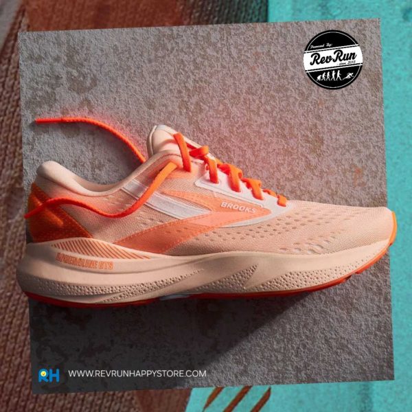 LIMITED EDITION (HYPERGLOW COLLECTION) : BROOKS ADRENALINE GTS 24 WOMEN (Tangerine/Orange/Glow)