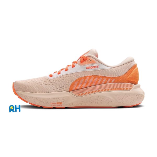 LIMITED EDITION (HYPERGLOW COLLECTION) : BROOKS ADRENALINE GTS 24 WOMEN (Tangerine/Orange/Glow) - Image 6