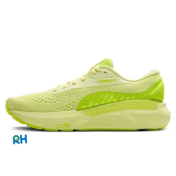 LIMITED EDITION (HYPERGLOW COLLECTION) : BROOKS ADRENALINE GTS 24 MEN (Limegreen/Nightlife/Glow) - Image 7