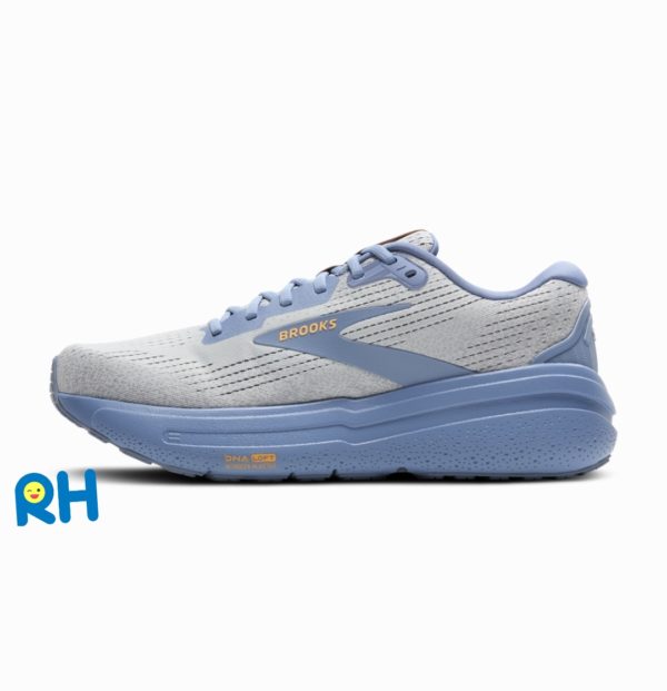 BROOKS GHOST MAX 2 (MEN) [Oyster White/Blue] - Image 4