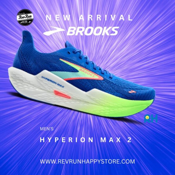 BROOKS HYPERION MAX 2 (Men) [Blue/Green Gecko]