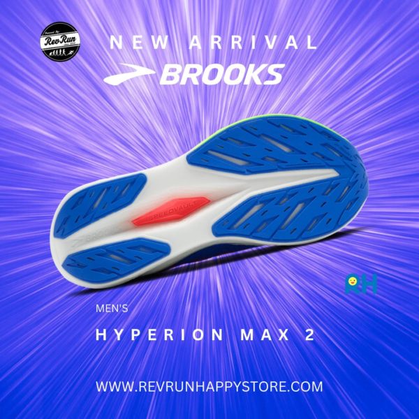 BROOKS HYPERION MAX 2 (Men) [Blue/Green Gecko] - Image 8