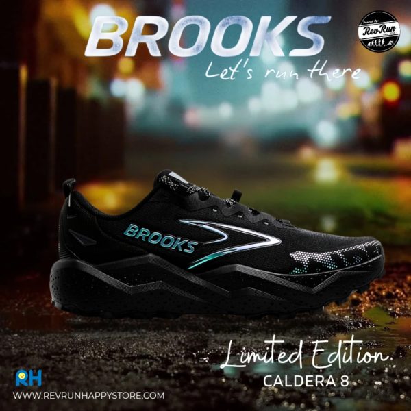 LIMITED EDITION : BROOKS CALDERA 8 (WOMEN) [Moonlight/Aurora Black/Ebony]