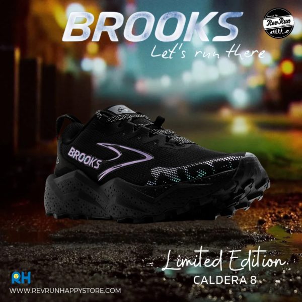 LIMITED EDITION : BROOKS CALDERA 8 (WOMEN) [Moonlight/Aurora Black/Ebony] - Image 2