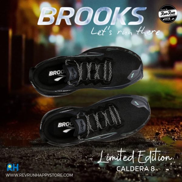 LIMITED EDITION : BROOKS CALDERA 8 (WOMEN) [Moonlight/Aurora Black/Ebony] - Image 5