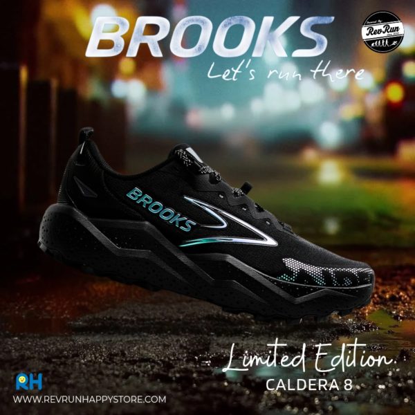 LIMITED EDITION : BROOKS CALDERA 8 (WOMEN) [Moonlight/Aurora Black/Ebony] - Image 3