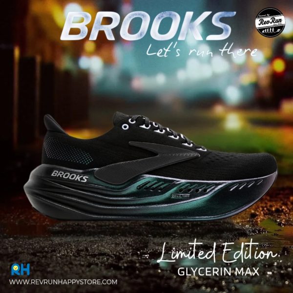 LIMITED EDITION : BROOKS GLYCERIN MAX (MEN) [Moonlight/Aurora Black/Ebony] - Image 3