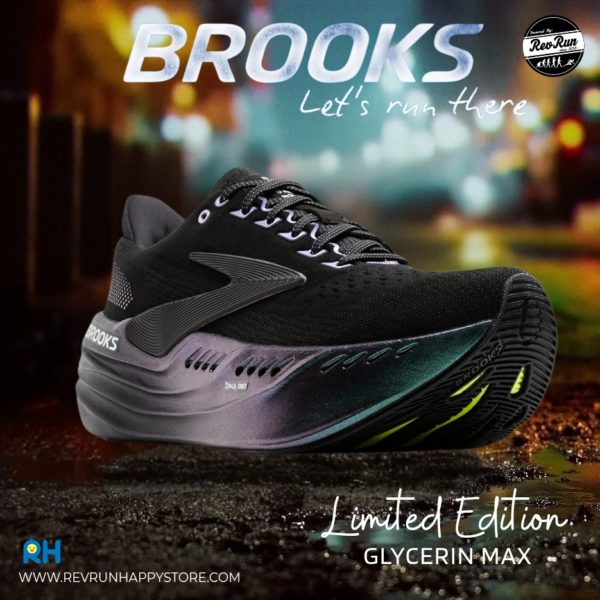 LIMITED EDITION : BROOKS GLYCERIN MAX (MEN) [Moonlight/Aurora Black/Ebony] - Image 4