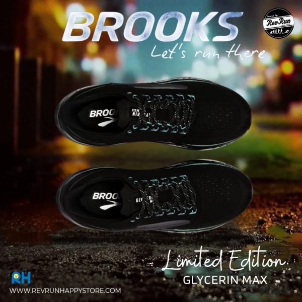 LIMITED EDITION : BROOKS GLYCERIN MAX (MEN) [Moonlight/Aurora Black/Ebony] - Image 5