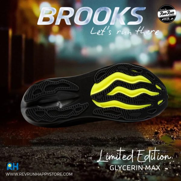 LIMITED EDITION : BROOKS GLYCERIN MAX (MEN) [Moonlight/Aurora Black/Ebony] - Image 8
