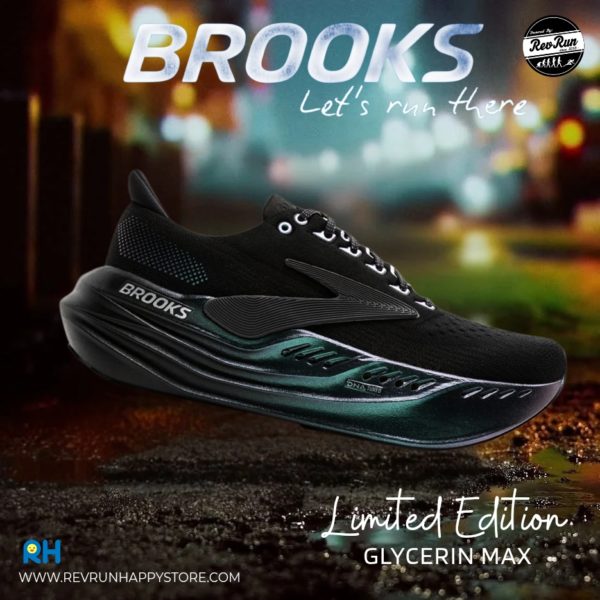 LIMITED EDITION : BROOKS GLYCERIN MAX (MEN) [Moonlight/Aurora Black/Ebony] - Image 2