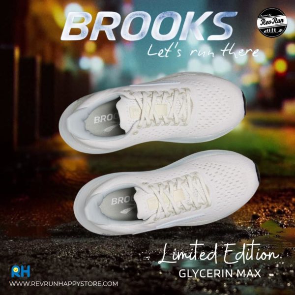 LIMITED EDITION : BROOKS GLYCERIN MAX (Women) [Moonlight/Pearlized White/Bay] - Image 4