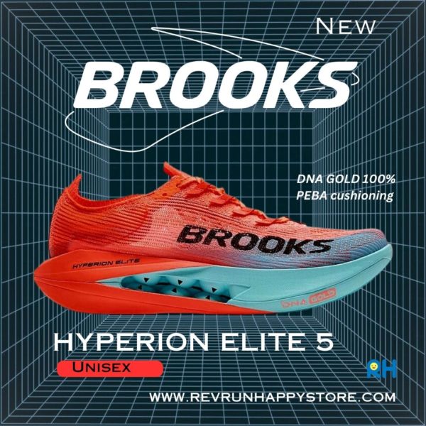 BROOKS HYPERION ELITE 5 (Unisex) [Pink Clay/Atomizer Blue] - Image 3
