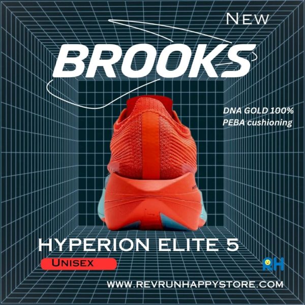 BROOKS HYPERION ELITE 5 (Unisex) [Pink Clay/Atomizer Blue] - Image 5