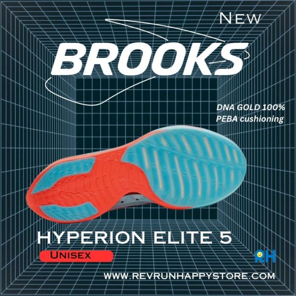 BROOKS HYPERION ELITE 5 (Unisex) [Pink Clay/Atomizer Blue] - Image 8